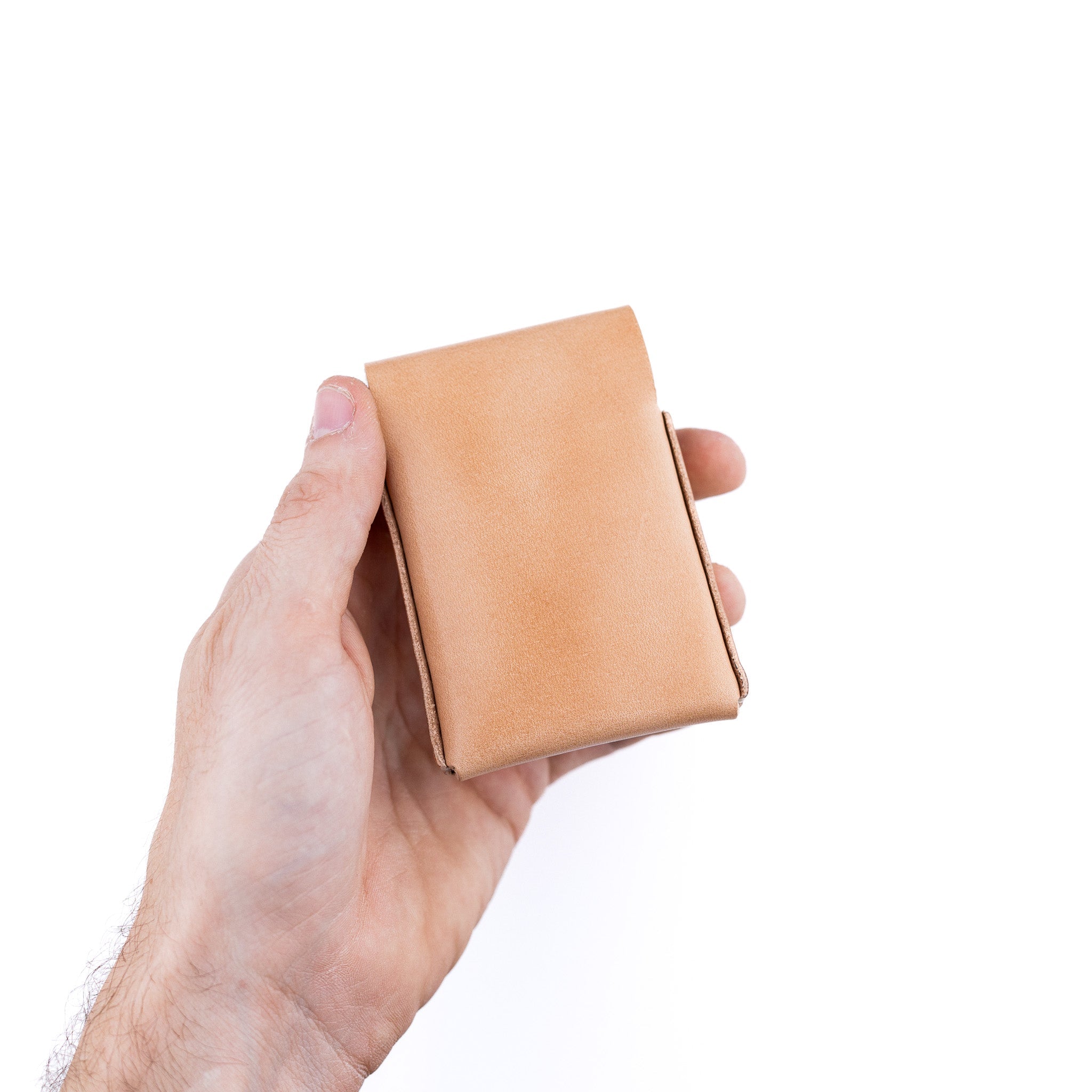 The Snap Finn – Russet - Lost Dutchman Leather handmade leather wallets
