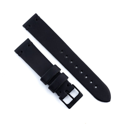The Sol Strap – Black - Lost Dutchman Leather handmade leather wallets