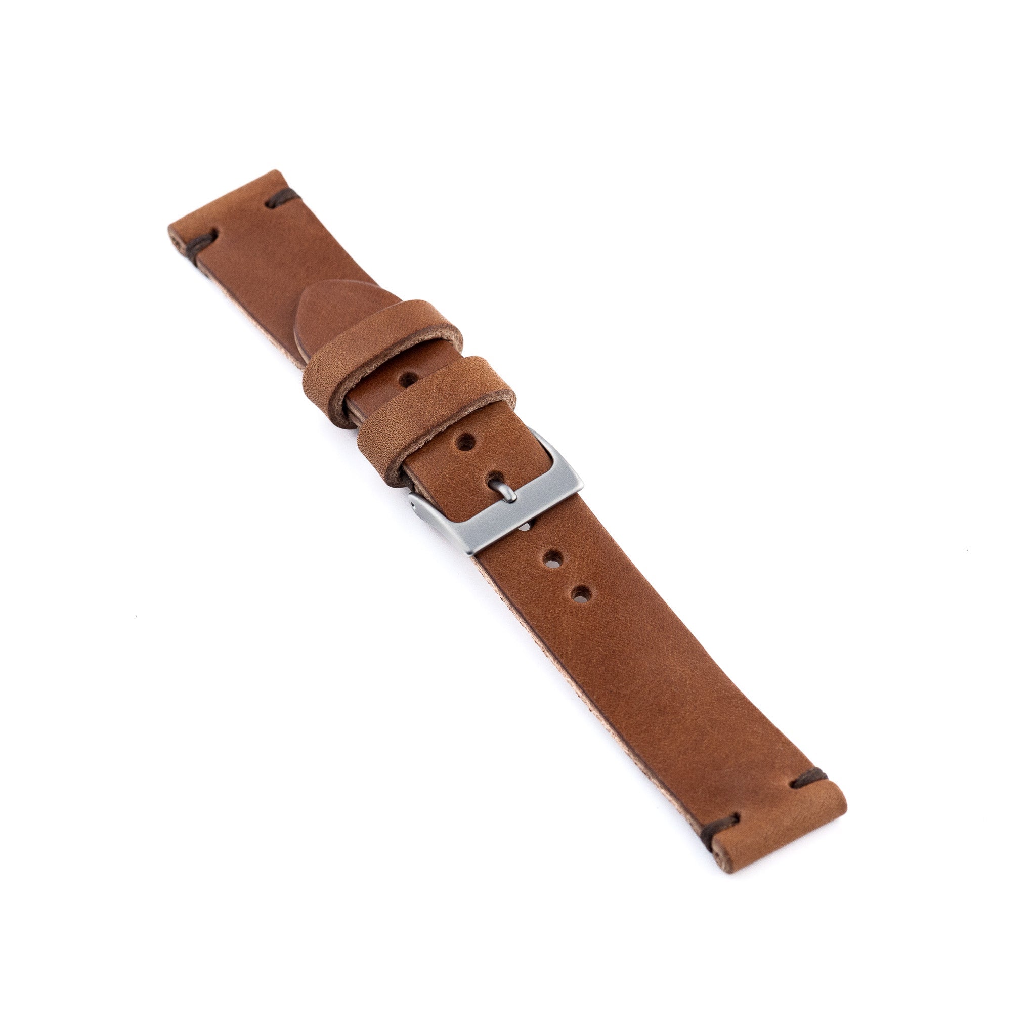 The Sol Strap – Brown - Lost Dutchman Leather handmade leather wallets