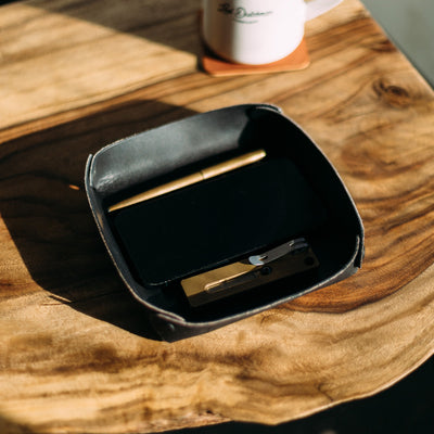 The Sol Strap Bundle – Black - Lost Dutchman Leather handmade leather wallets