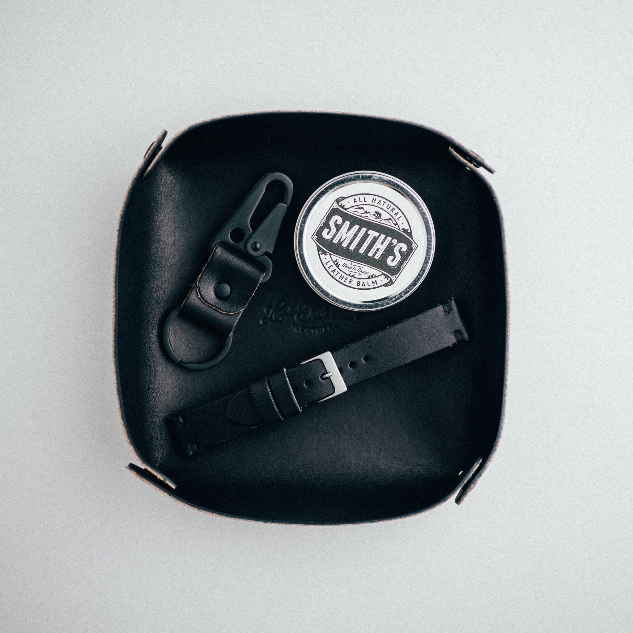 The Sol Strap Bundle – Black - Lost Dutchman Leather handmade leather wallets