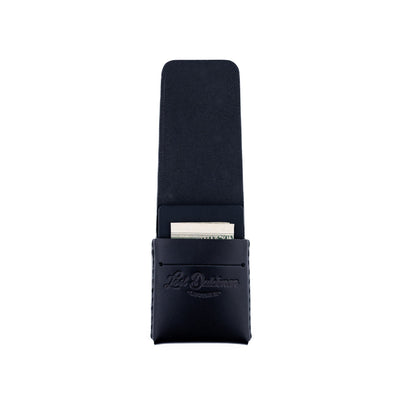 The Thin Finn – Black - Lost Dutchman Leather handmade leather wallets