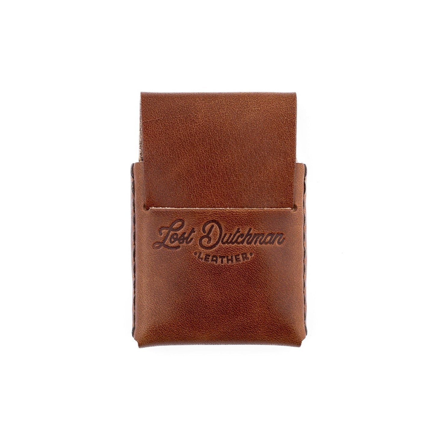 The Thin Finn – Brown - Lost Dutchman Leather handmade leather wallets