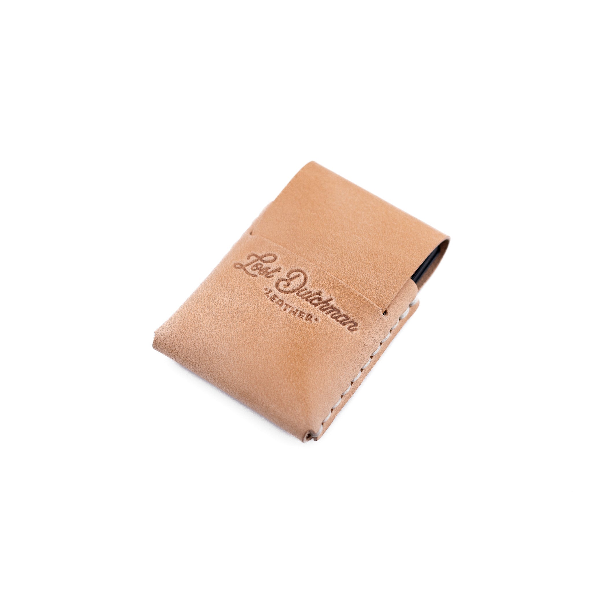 The Thin Finn – Russet - Lost Dutchman Leather handmade leather wallets