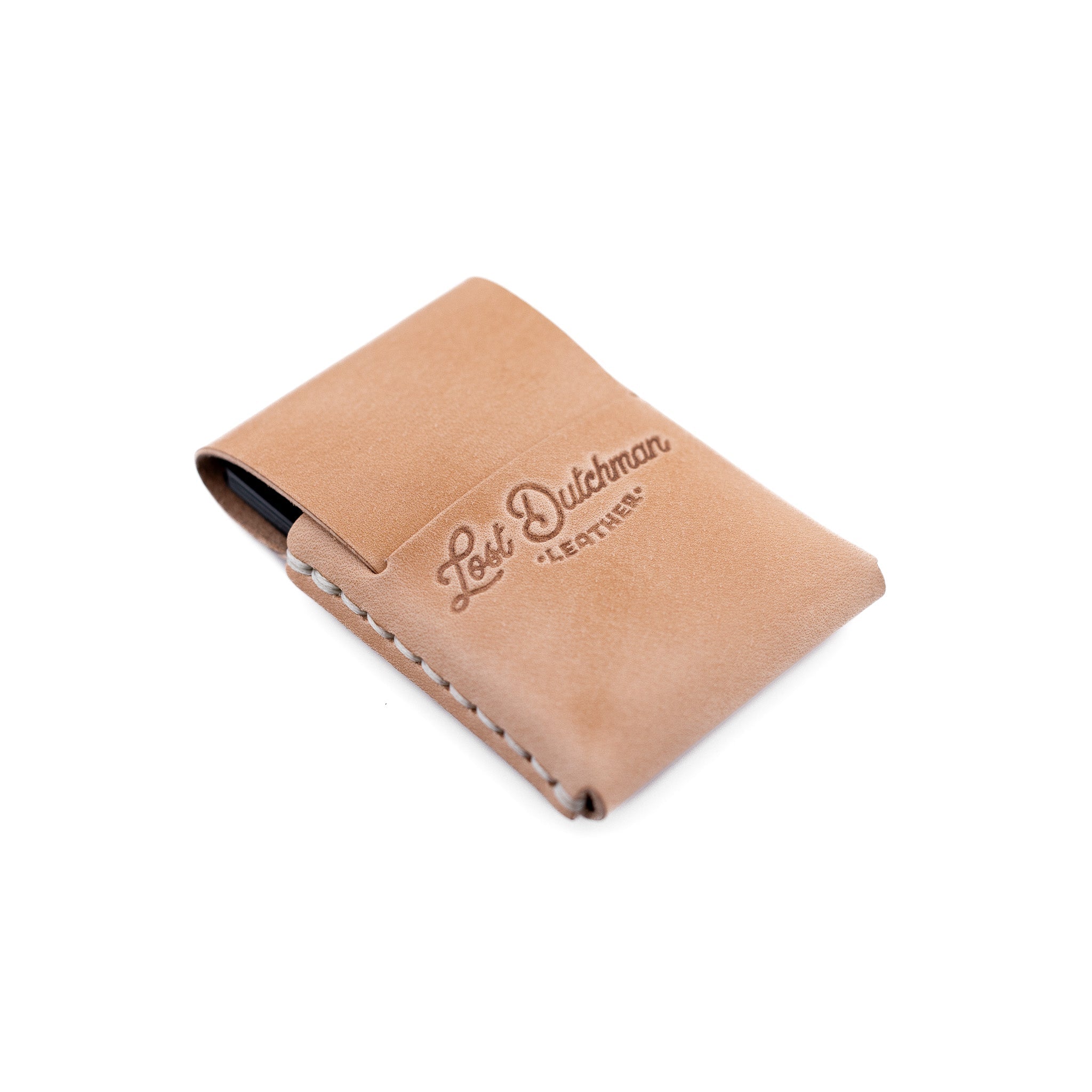 The Thin Finn – Russet - Lost Dutchman Leather handmade leather wallets