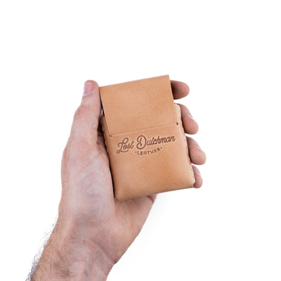 The Thin Finn – Russet - Lost Dutchman Leather handmade leather wallets