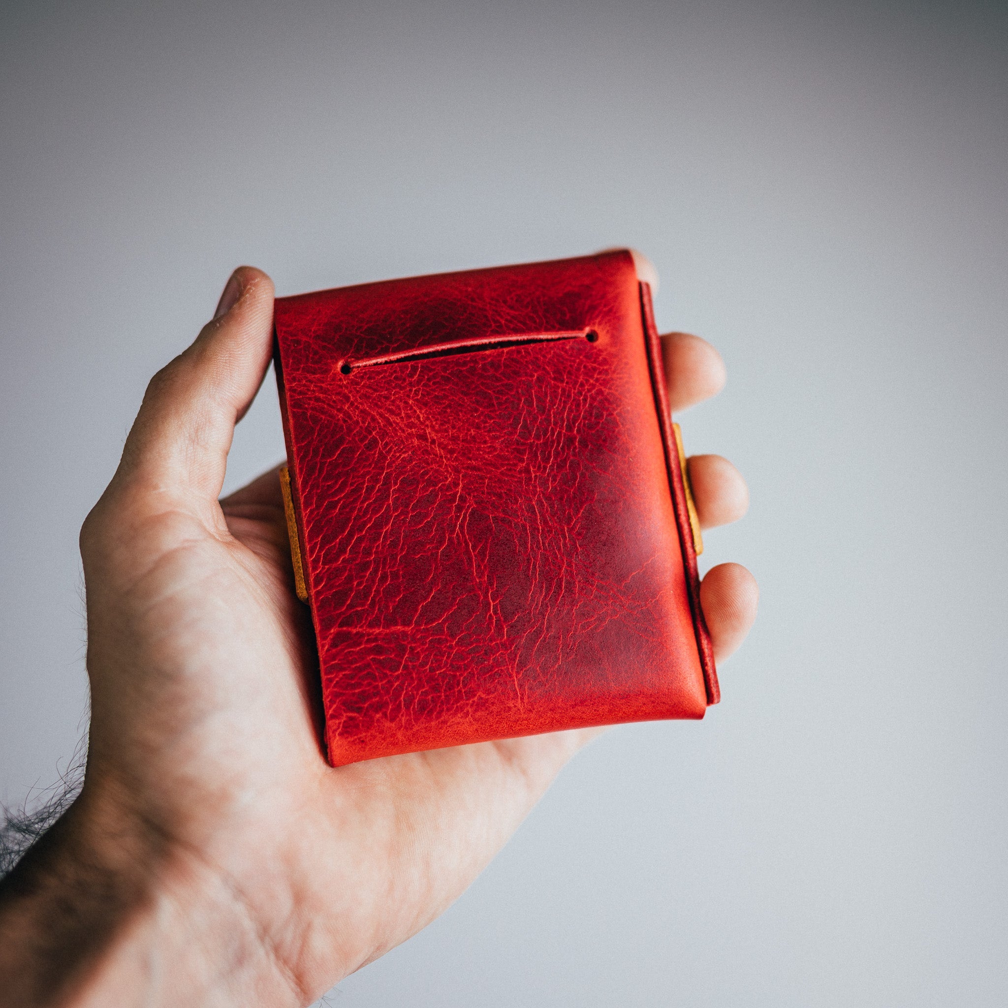 Waxy Pull-up Big Finn 2 - Lost Dutchman Leather handmade leather wallets