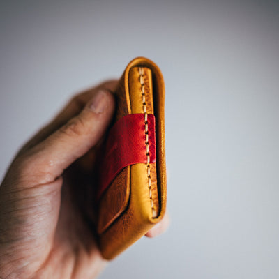 Waxy Pull-up Big Finn 2 - Lost Dutchman Leather handmade leather wallets