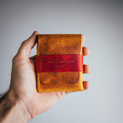 Waxy Pull-up Big Finn 2 - Lost Dutchman Leather handmade leather wallets