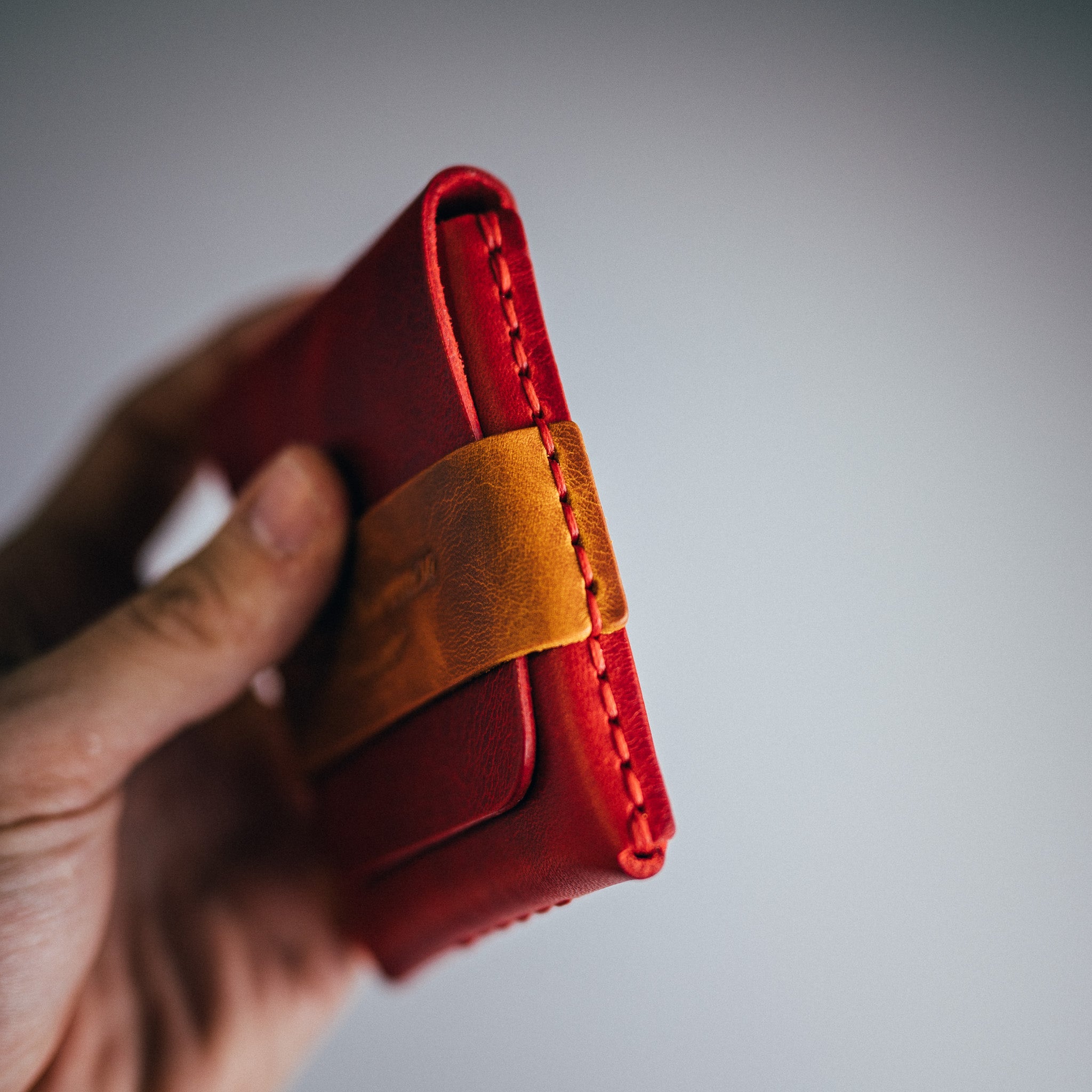 Waxy Pull-up Big Finn - Lost Dutchman Leather handmade leather wallets