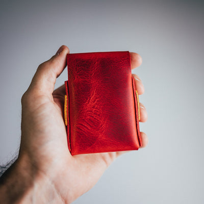 Waxy Pull-up Finnigan - Lost Dutchman Leather handmade leather wallets