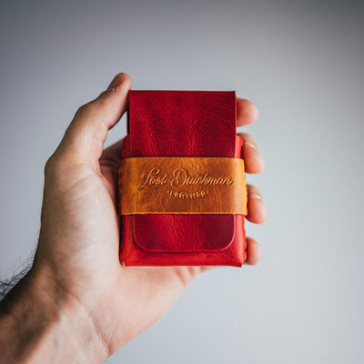 Waxy Pull-up Finnigan - Lost Dutchman Leather handmade leather wallets