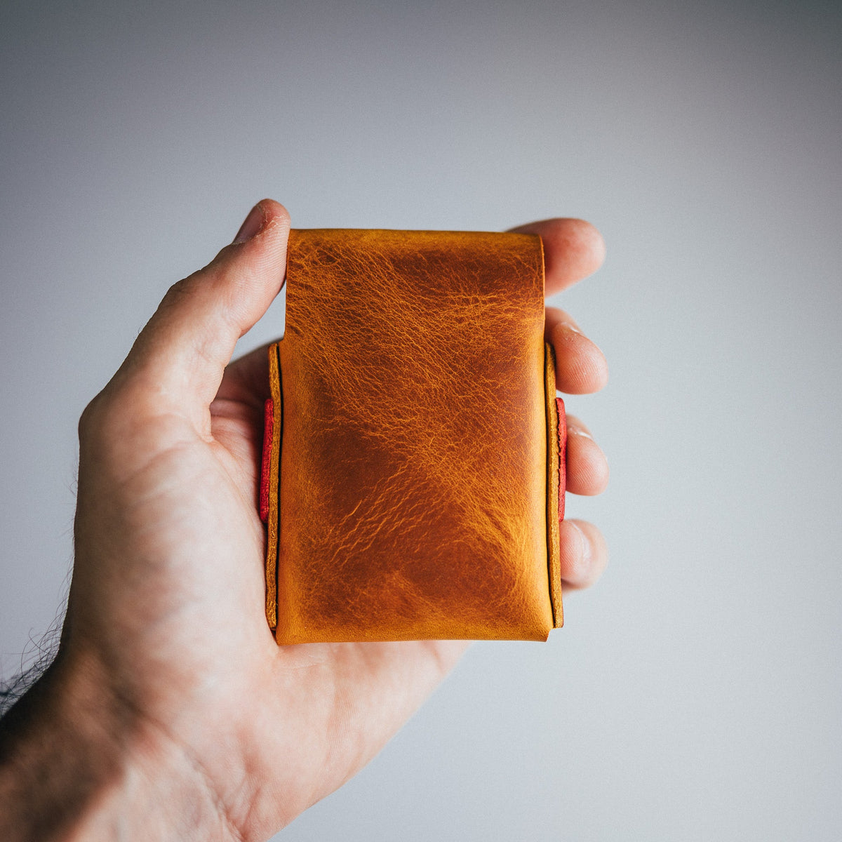 Waxy Pull-up Finnigan - Lost Dutchman Leather handmade leather wallets