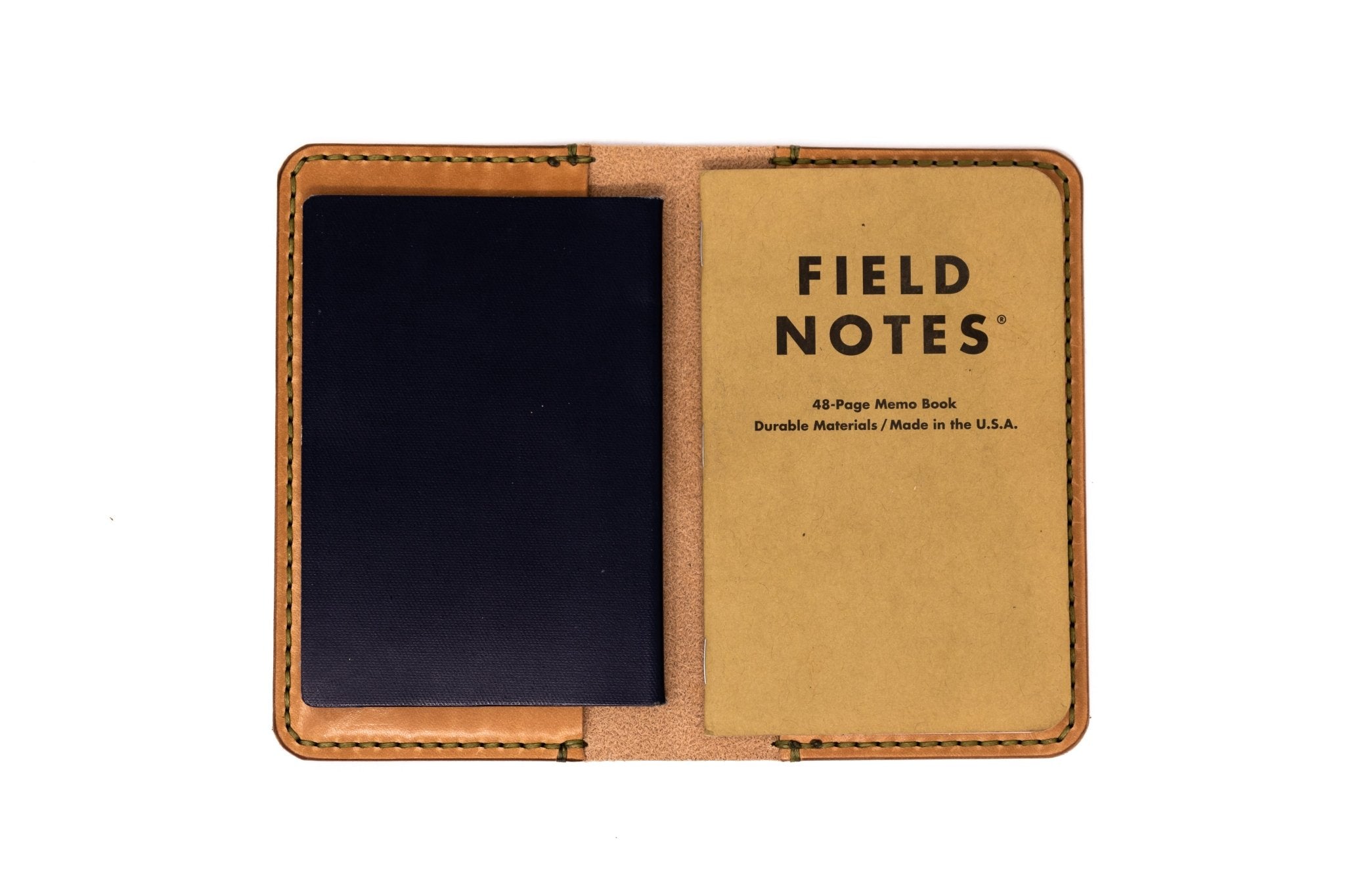Notebook/Passport Cover - Lost Dutchman Leather handmade leather wallets