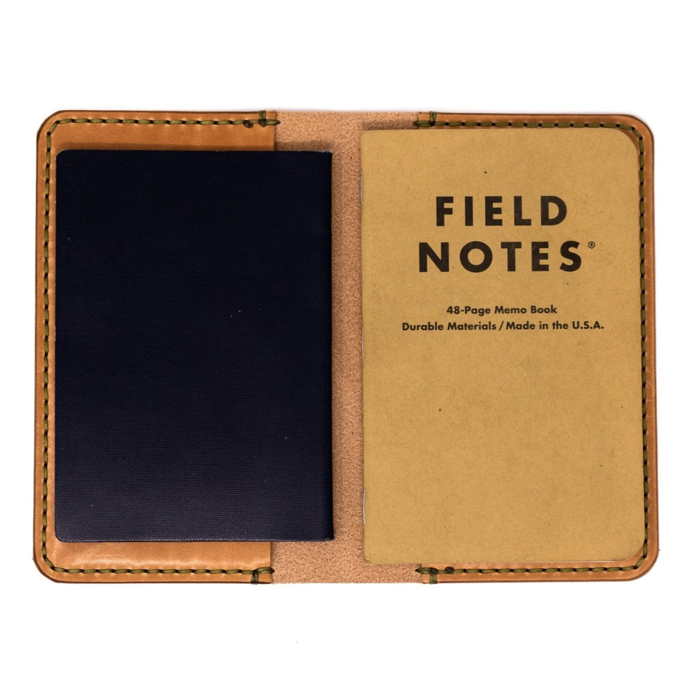 Notebook/Passport Cover - Lost Dutchman Leather handmade leather wallets