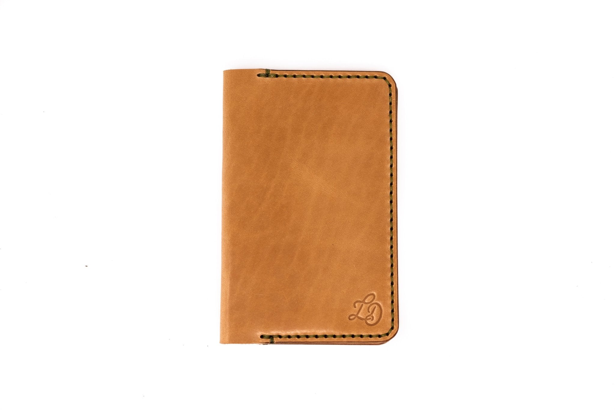 Notebook/Passport Cover - Lost Dutchman Leather handmade leather wallets