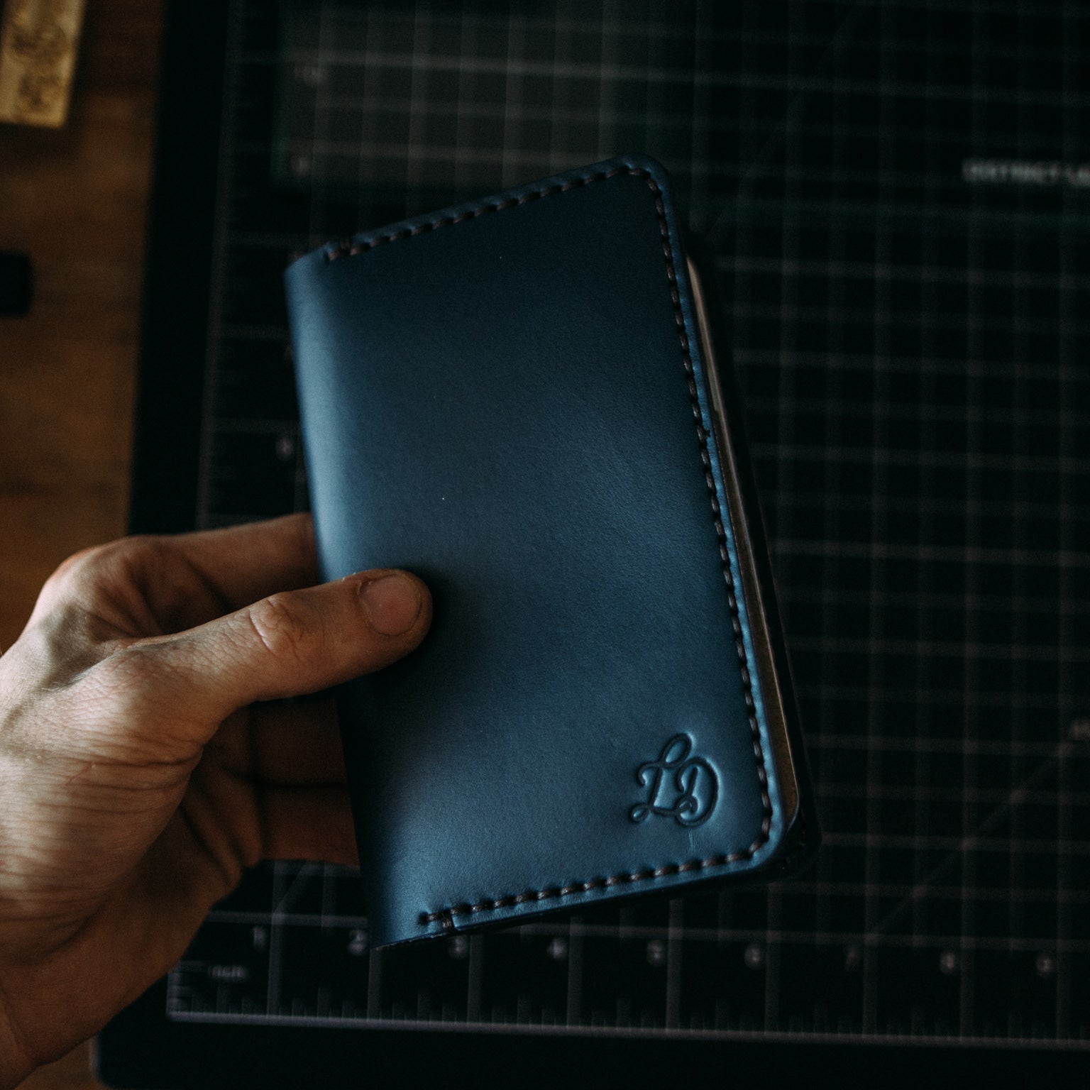 Notebook/Passport Cover - Lost Dutchman Leather handmade leather wallets