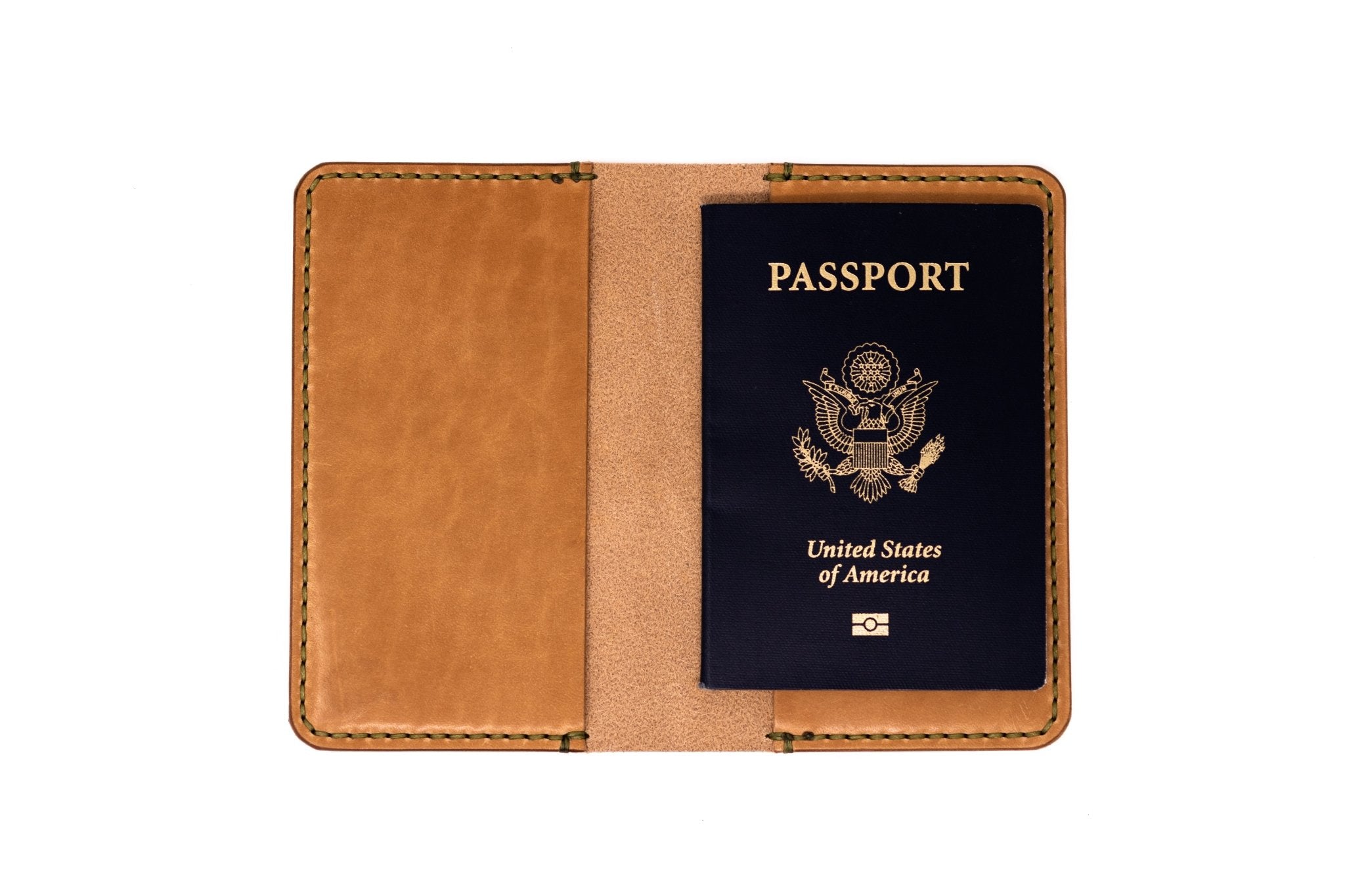 Notebook/Passport Cover - Lost Dutchman Leather handmade leather wallets