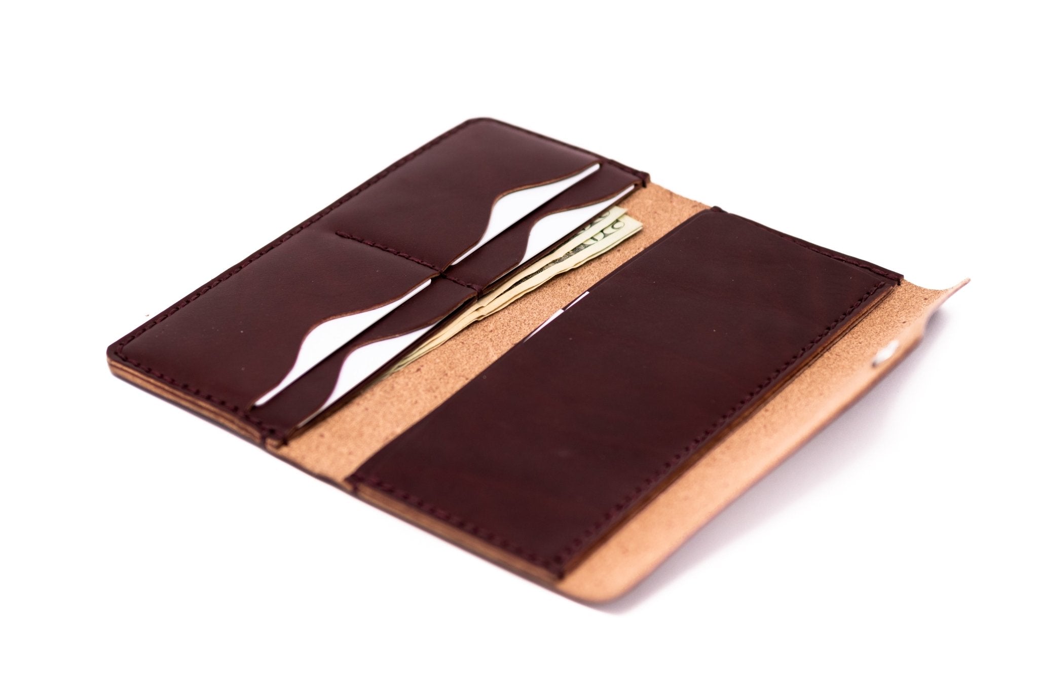 The Avery - Lost Dutchman Leather handmade leather wallets