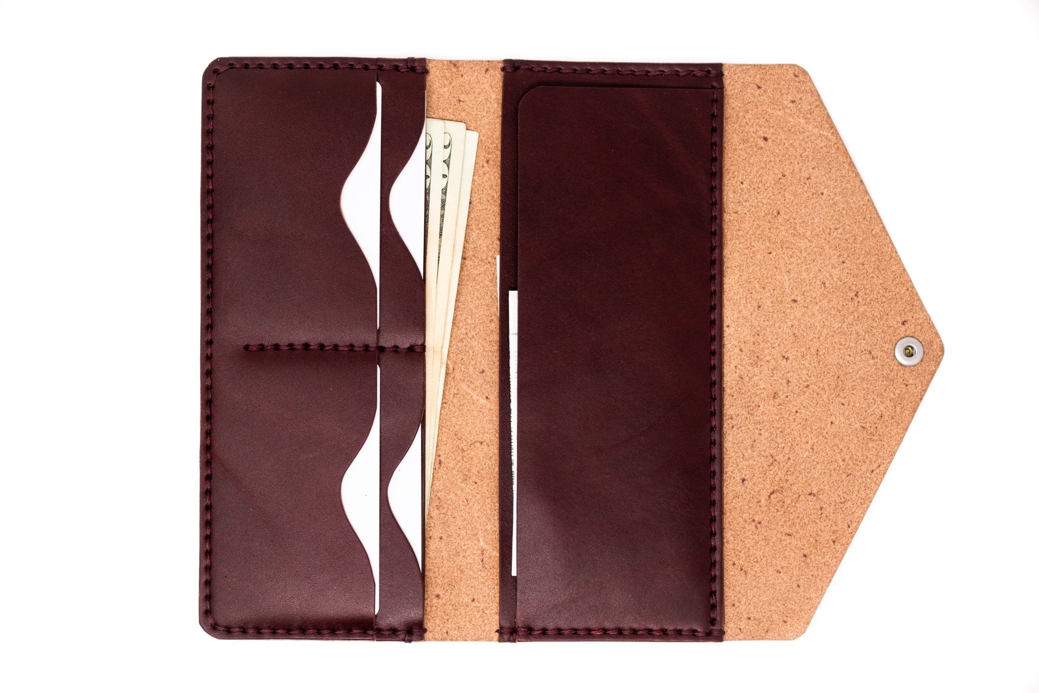 The Avery - Lost Dutchman Leather handmade leather wallets