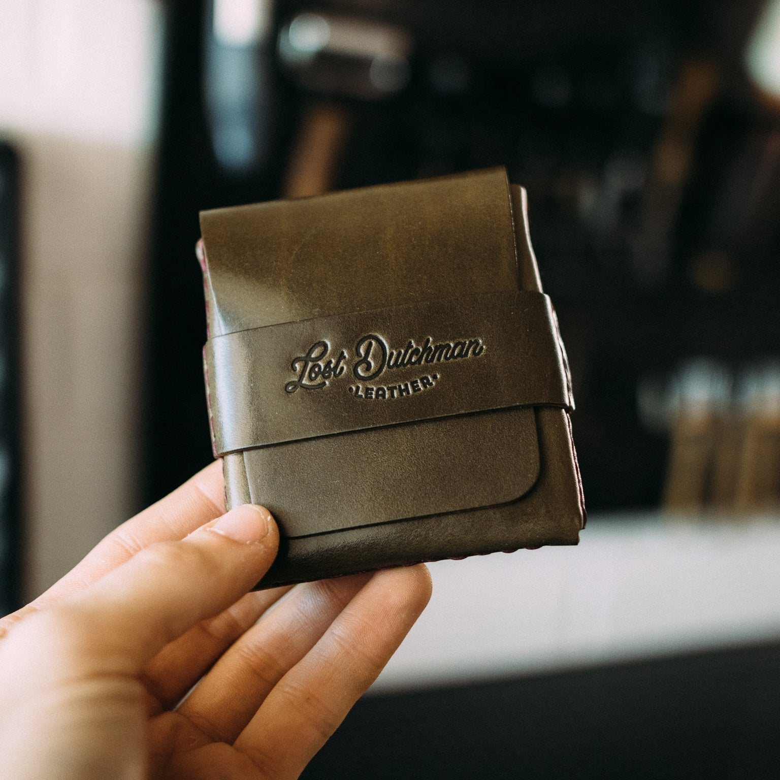 The Big Finn - Lost Dutchman Leather handmade leather wallets
