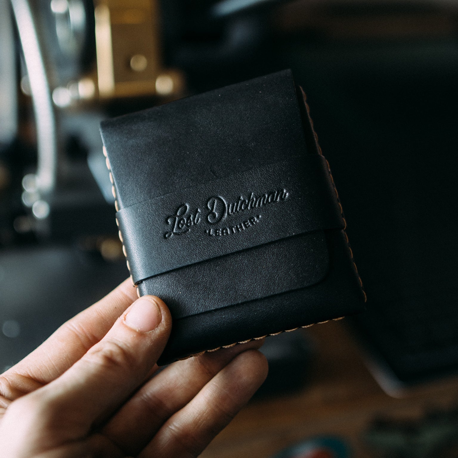 The Big Finn - Lost Dutchman Leather handmade leather wallets