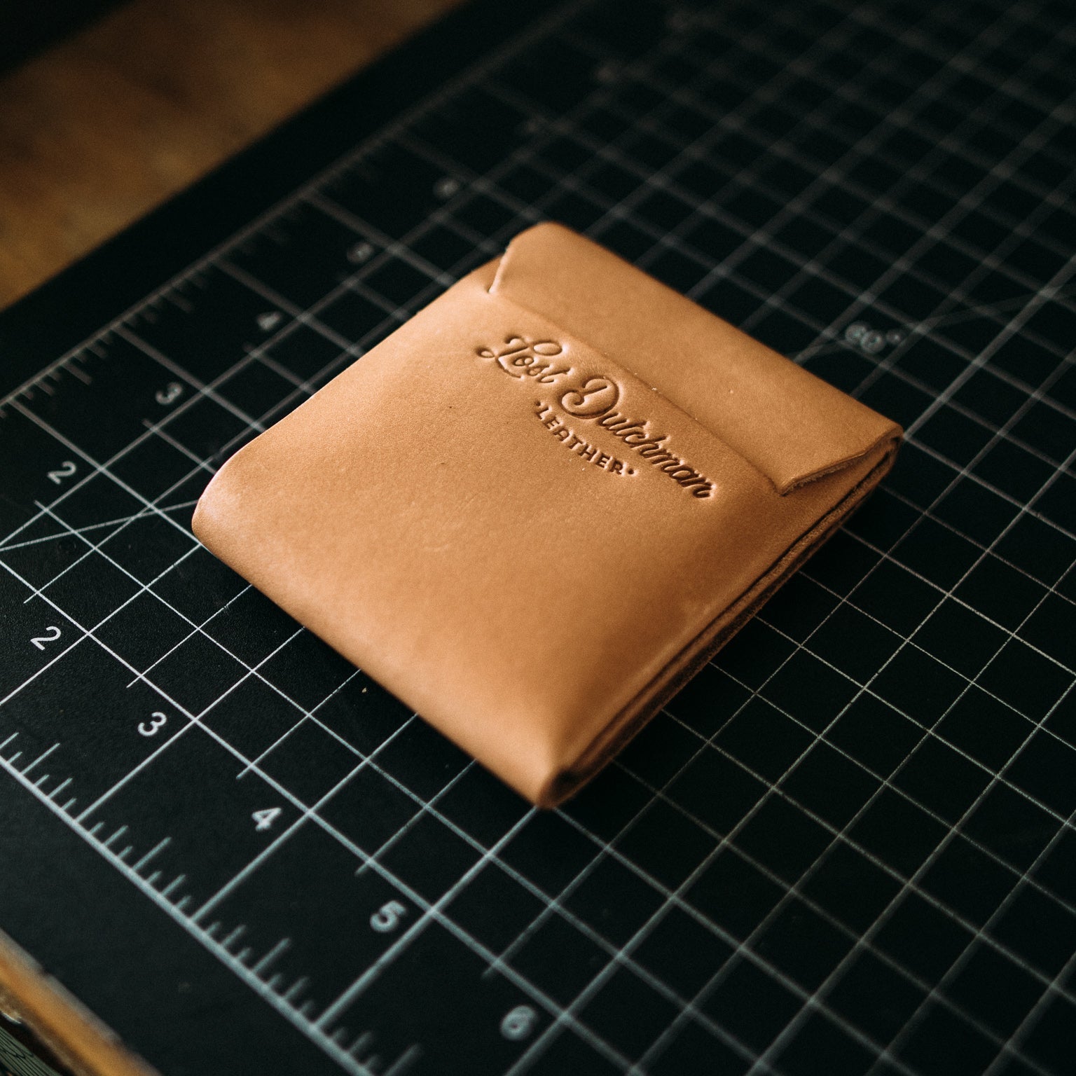 The Cash Finn - Lost Dutchman Leather handmade leather wallets