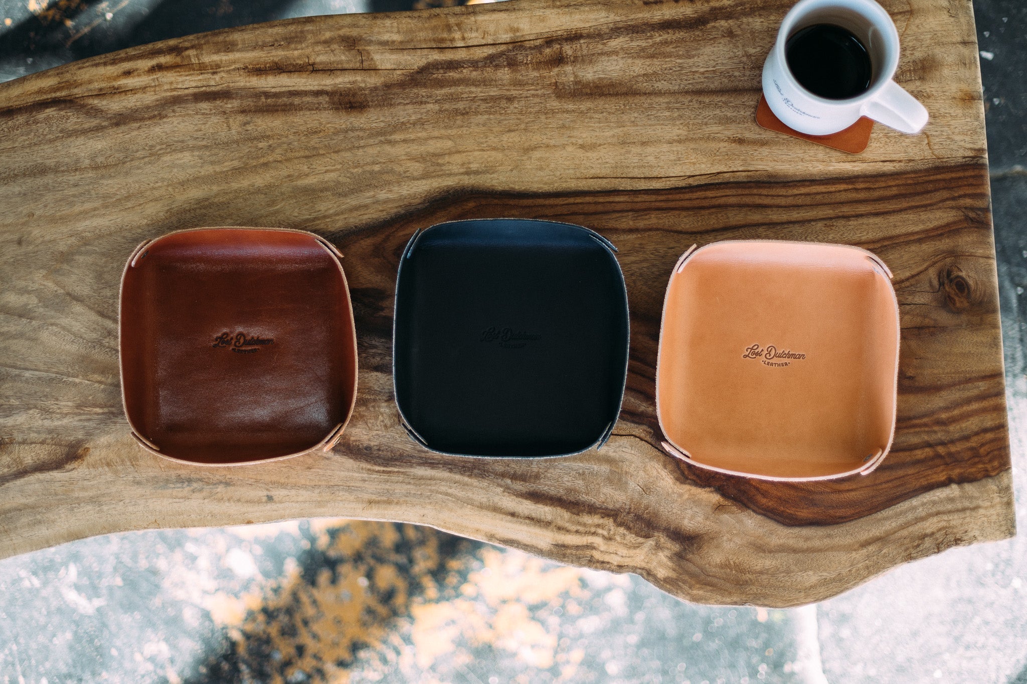 The Catch-All - Lost Dutchman Leather handmade leather wallets