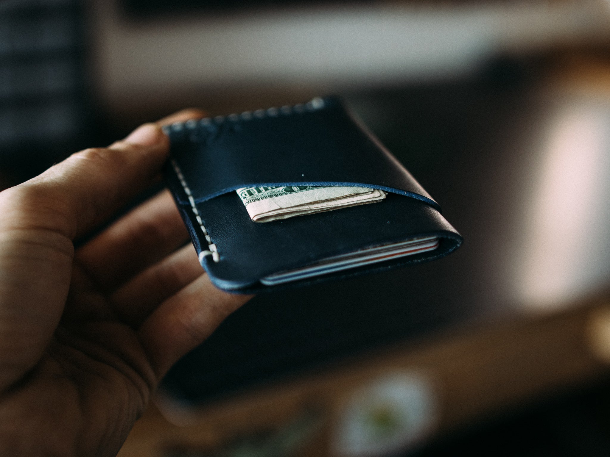 The Jackson - Lost Dutchman Leather handmade leather wallets