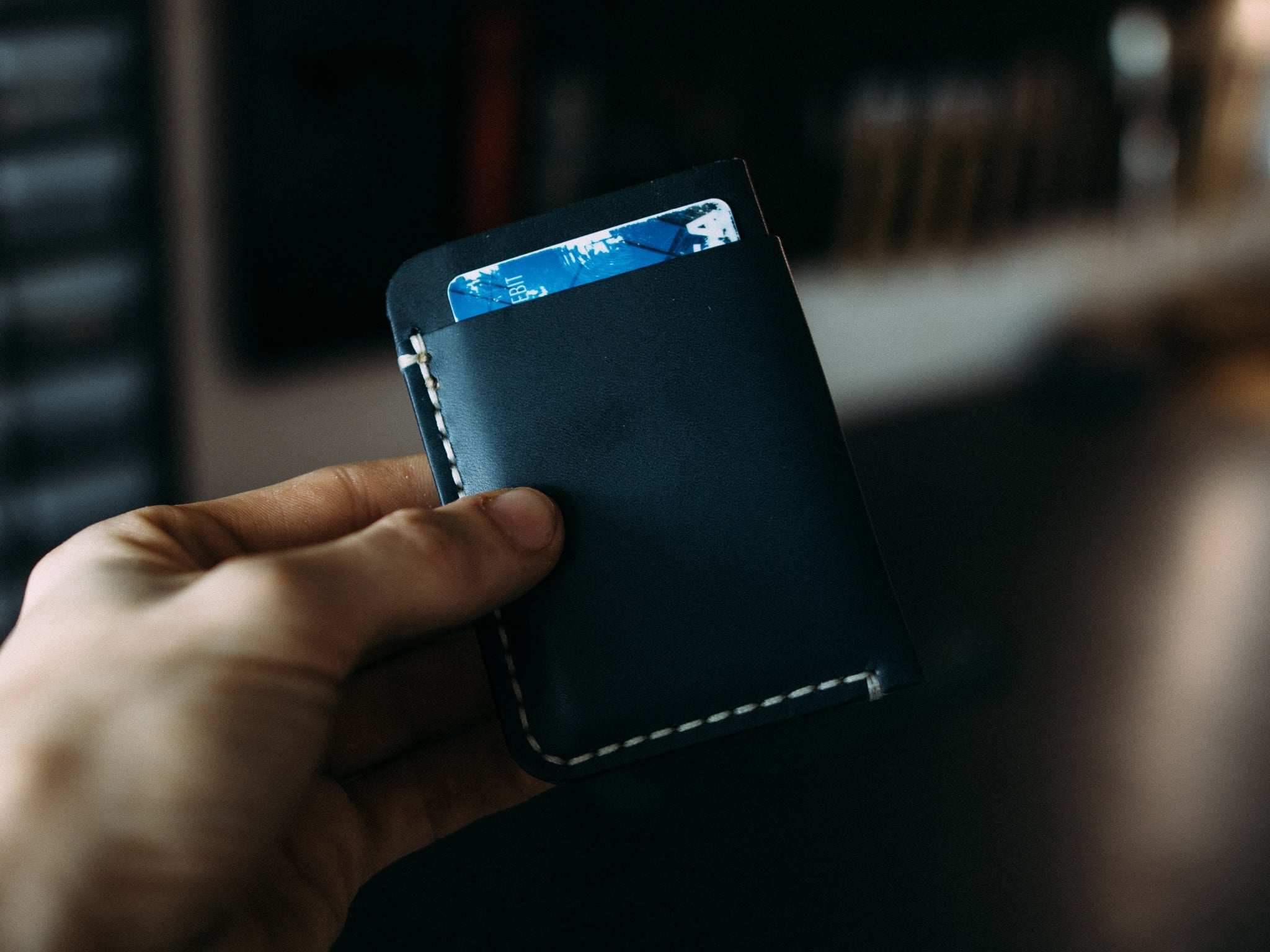 The Jackson - Lost Dutchman Leather handmade leather wallets
