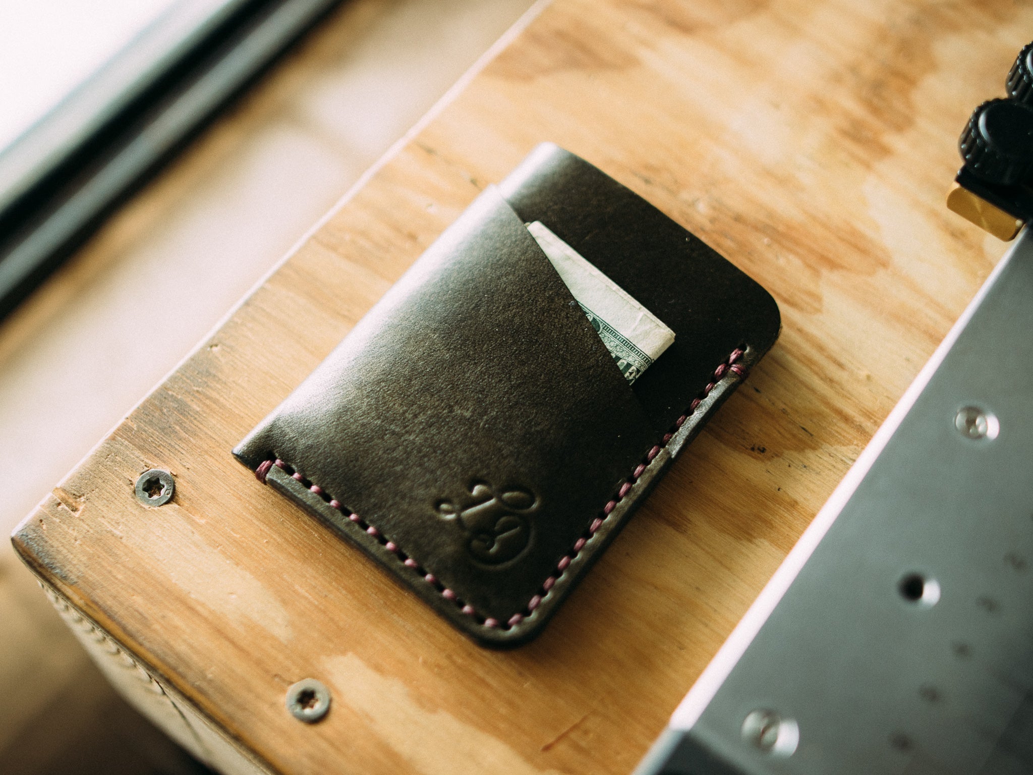 The Jackson - Lost Dutchman Leather handmade leather wallets