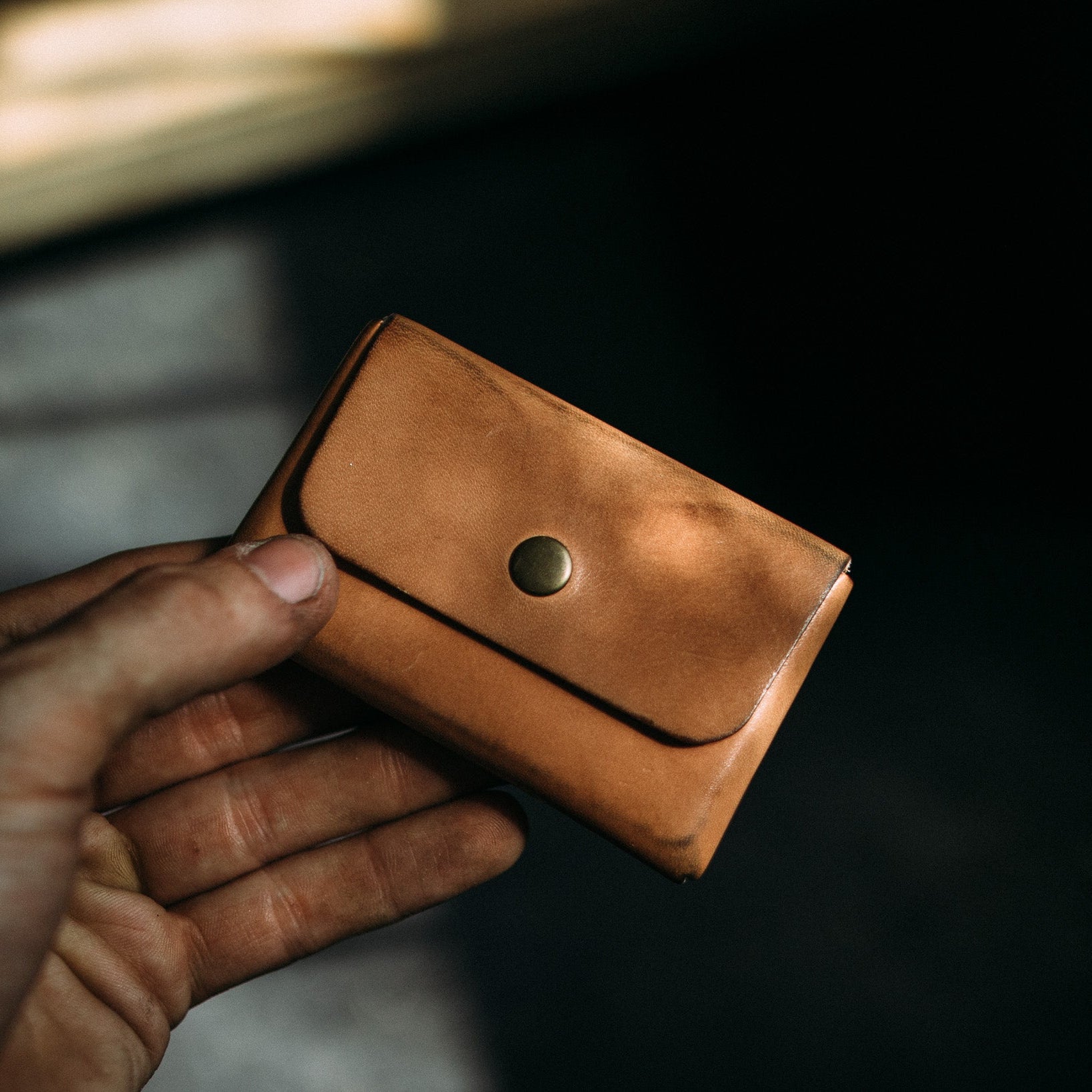 The Little Louie - Lost Dutchman Leather handmade leather wallets