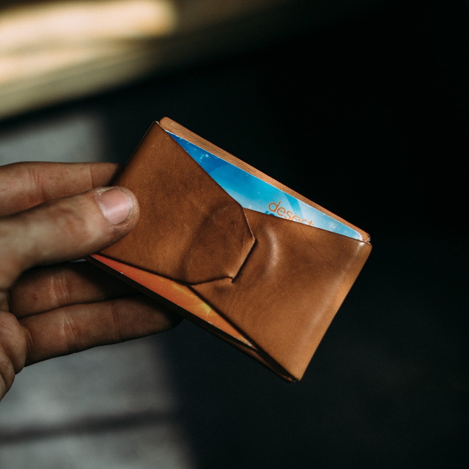The Little Louie - Lost Dutchman Leather handmade leather wallets