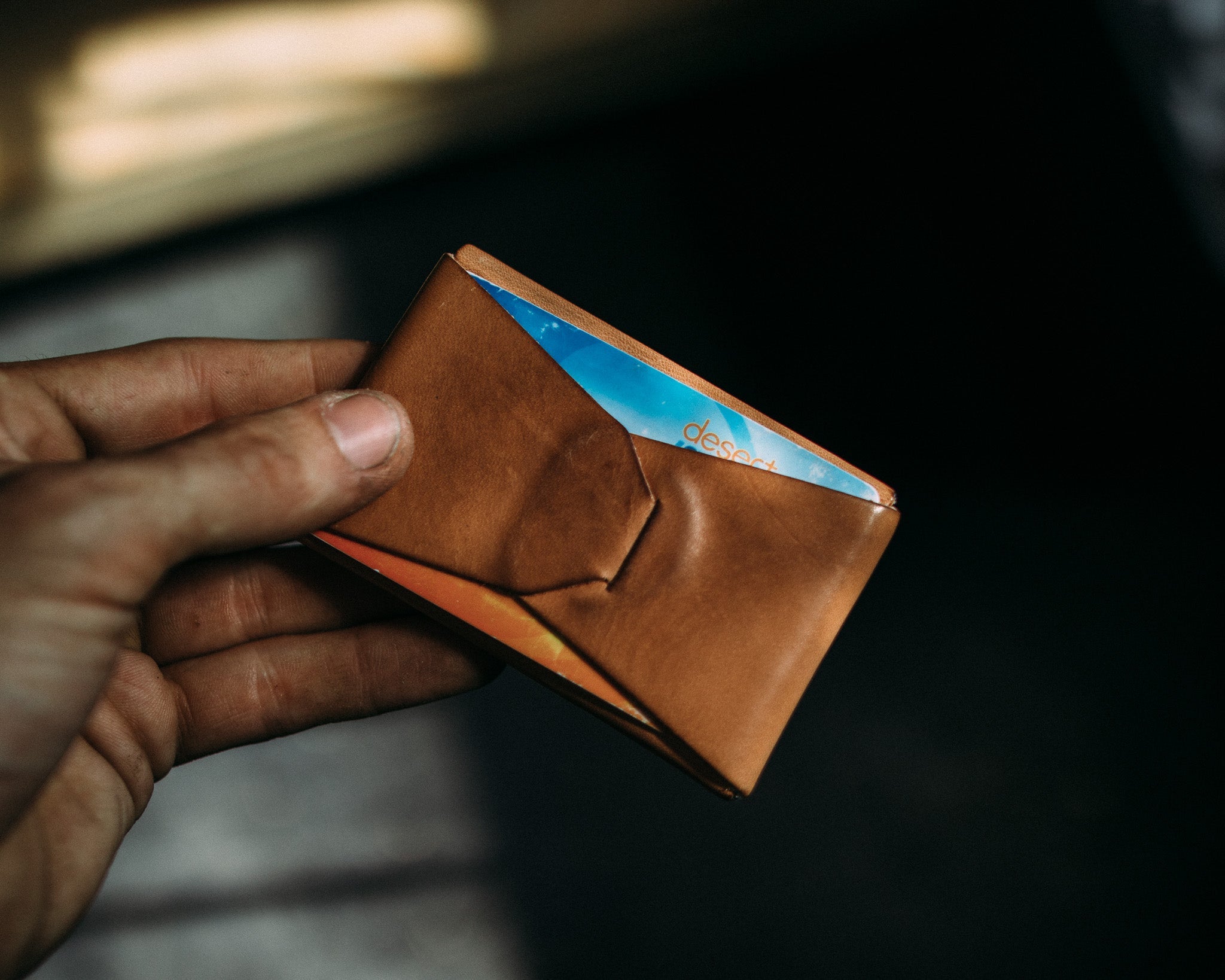 The Little Louie - Lost Dutchman Leather handmade leather wallets