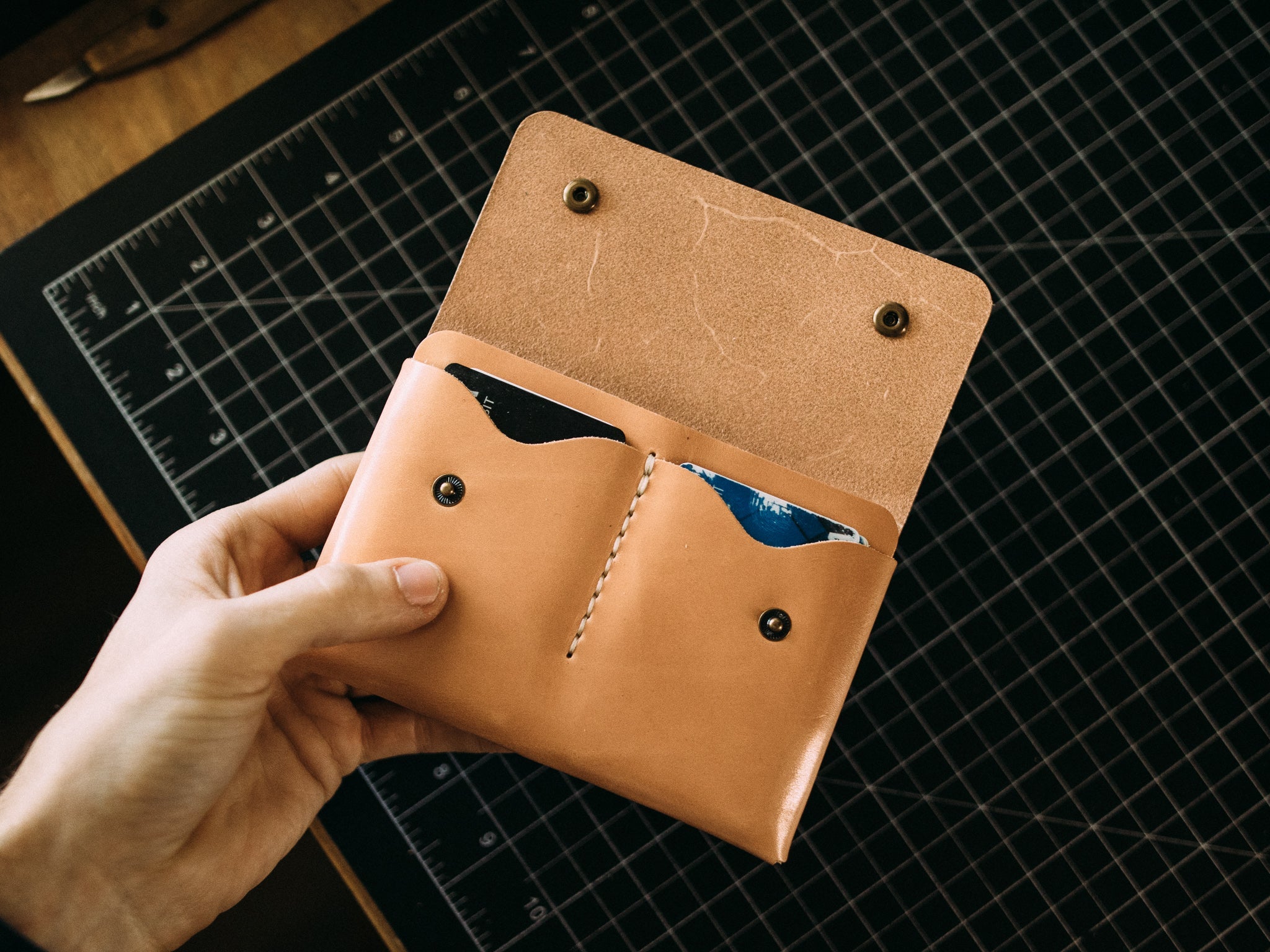 The Livingstone 2.0 - Lost Dutchman Leather handmade leather wallets