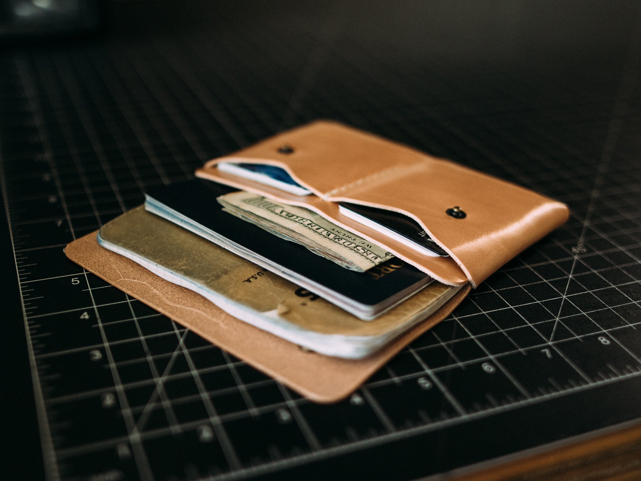 The Livingstone 2.0 - Lost Dutchman Leather handmade leather wallets