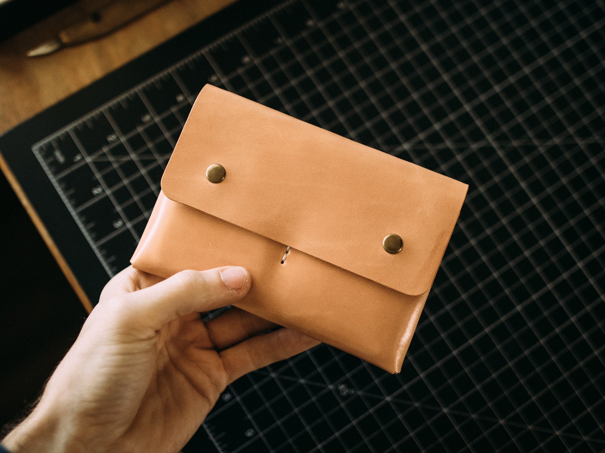 The Livingstone 2.0 - Lost Dutchman Leather handmade leather wallets