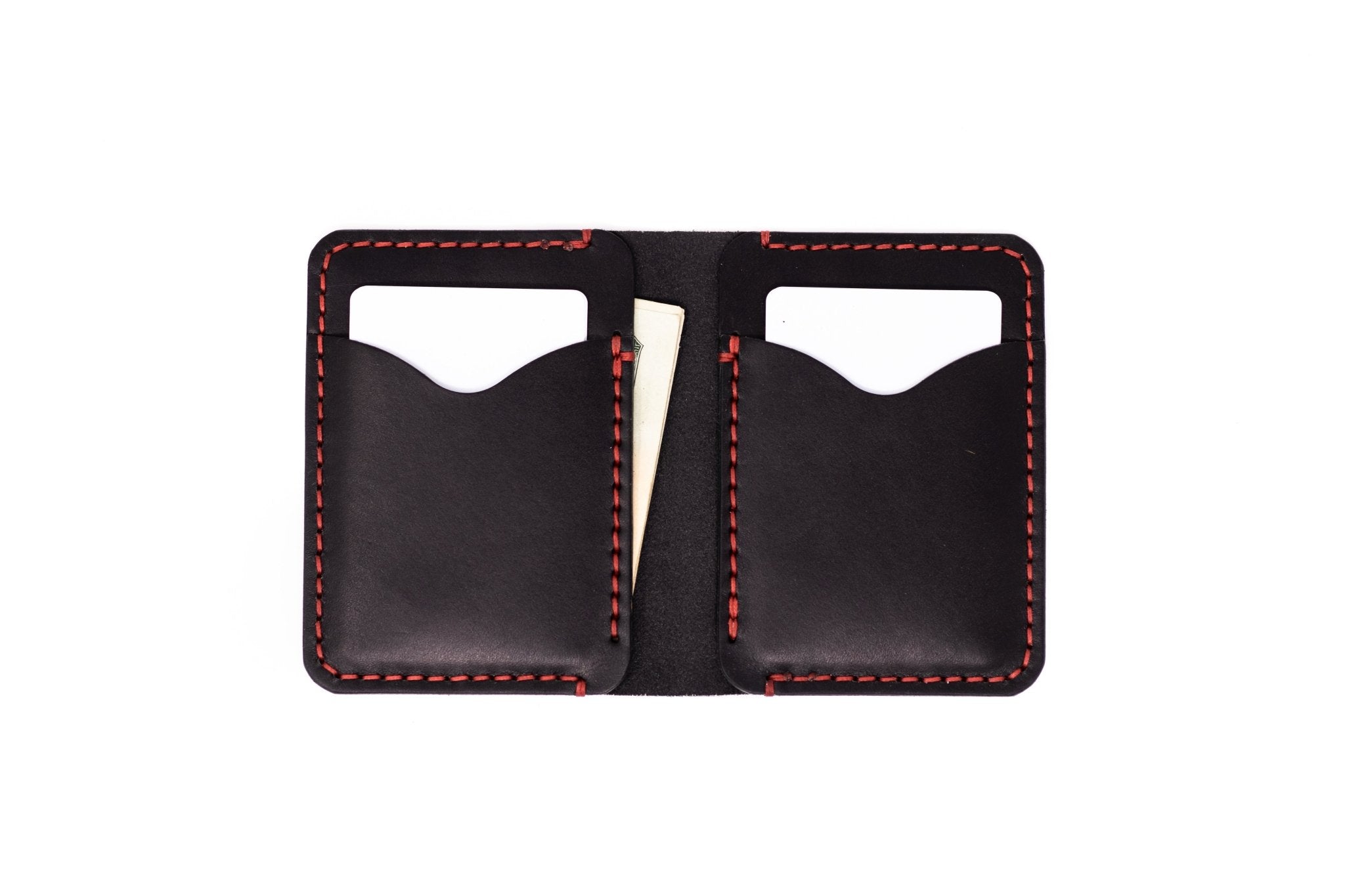 The Vertical Dutchman - Lost Dutchman Leather handmade leather wallets