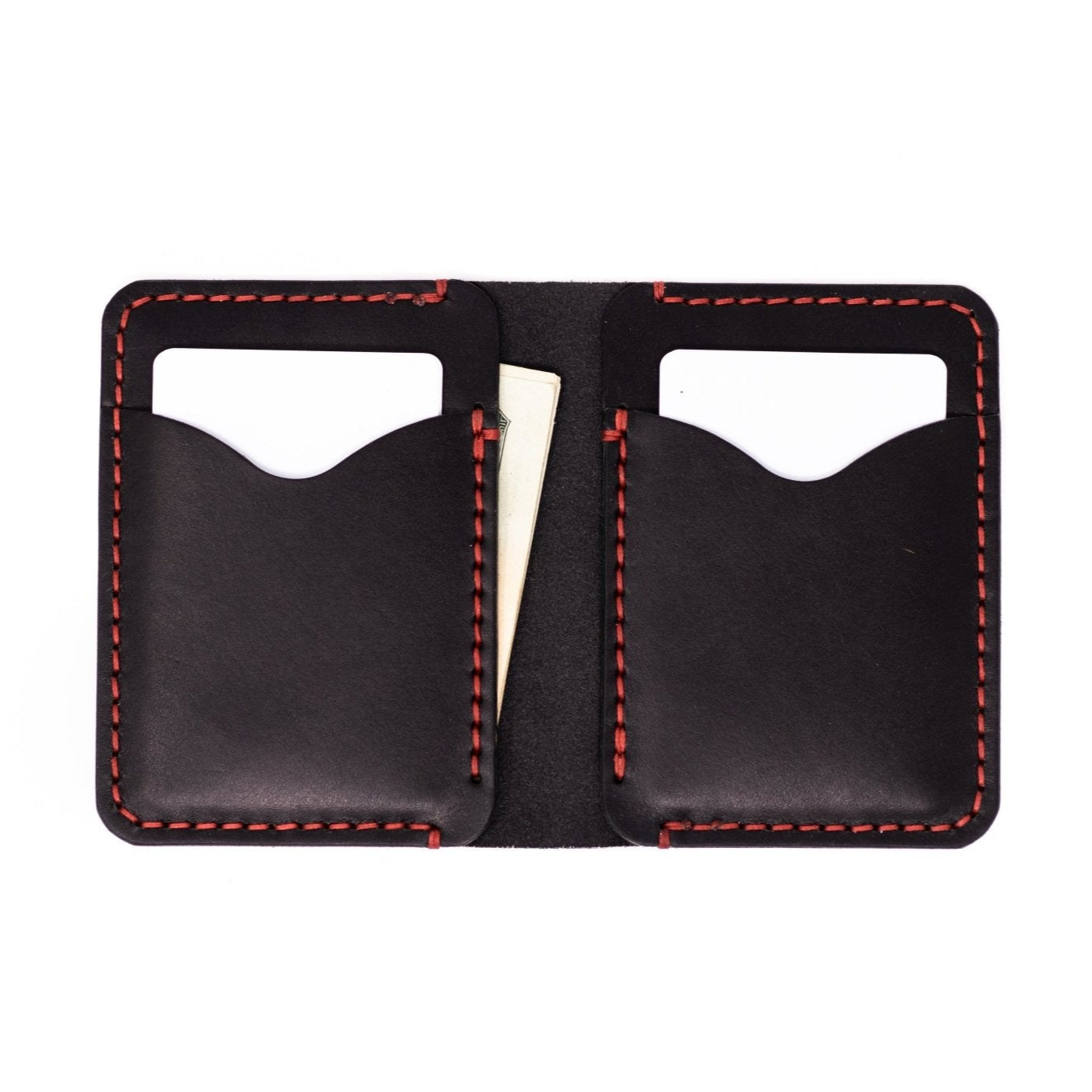 The Vertical Dutchman - Lost Dutchman Leather handmade leather wallets